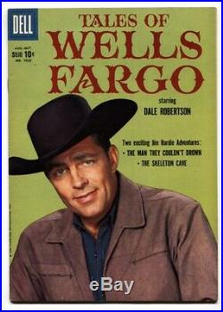 Four Color Comics #1023 Tales of Wells Fargo TV Photo cover VF