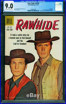 Four Color Comics #1028 CGC 9.0 Rawhide-Clint Eastwood 1998200009