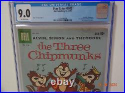 Four Color Comics #1042 Cgc 9.0 The Three Chipmunks 1st App