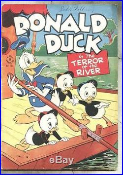 Four Color Comics #108-1946 fn/vg Donald Duck Carl Barks