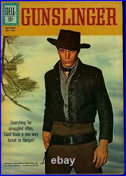 Four Color Comics #1220 1961- Gunsligher TV Photo cover Dell VF+