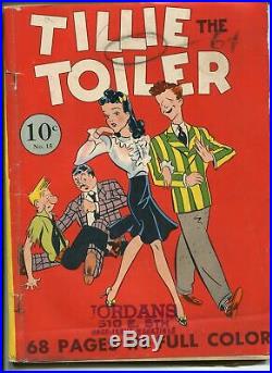 Four Color Comics #15-Dell-Tillie the Toiler-1st comic appearance-rare-VG