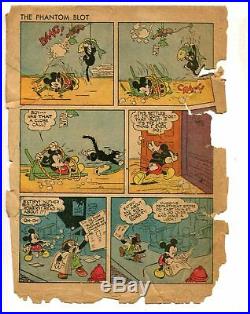 Four Color Comics #16 1941 -Dell-Mickey Mouse-The Phantom Blot-PR