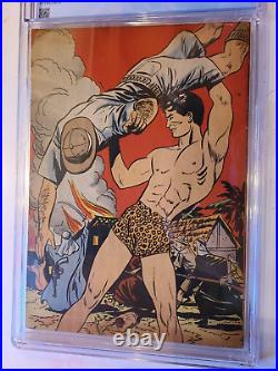 Four Color Comics # 161 Tarzan And The Fires Of Tohr Dell 1947 Cgc 4.5