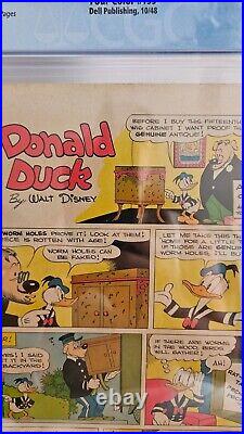 Four Color Comics #199 Golden Age 1948 Donald Duck KEY Carl Barks Cover, Art CGC