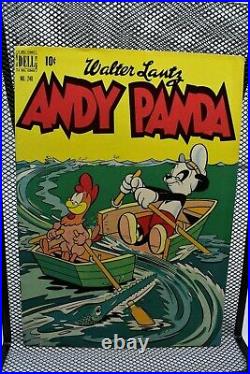 Four Color Comics #240 Andy Panda Walter Lantz's Dell Golden Age Comics 1949 8.5