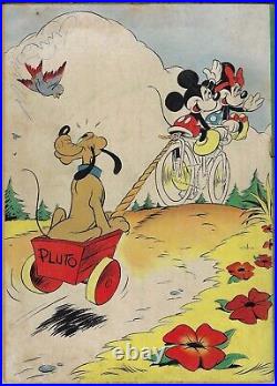Four Color Comics # 27 Dell 1943 Mickey Mouse