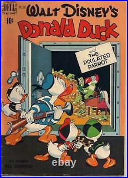 Four Color Comics #282 Dell comics 1950 Donald Duck Disney cover VG/FN 5.0