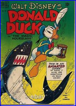 Four Color Comics #291 Dell comics 1950 Donald Duck Disney cover VG/FN 5.0
