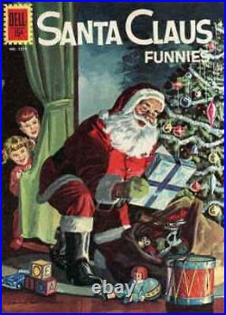 Four Color Comics (2nd Series) #1274 GD Dell low grade Santa Claus Funnies