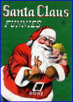 Four Color Comics (2nd Series) #128 FN Dell Santa Claus Funnies we combine