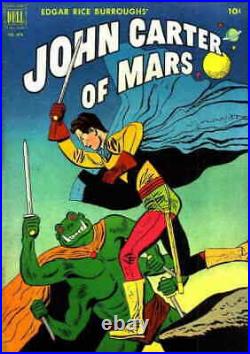 Four Color Comics (2nd Series) #375 GD Dell low grade John Carter of Mars