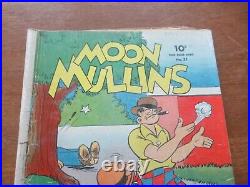 Four Color Comics #31 Moon Mullins Dell Golden Age MID Grade Hard To Find