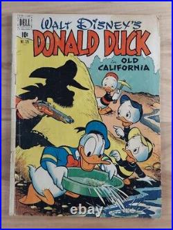 Four Color Comics #318 & 328 (Dell 1951) Donald Duck #1-2 Golden Age Keys