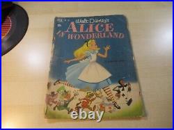 Four Color Comics #331 Alice In Wonderland Dell Golden Age Walt Disney 1951