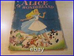 Four Color Comics #331 Alice In Wonderland Dell Golden Age Walt Disney 1951