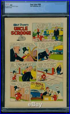 Four Color Comics #386 1952 Certified 5.0 Uncle Scrooge 1st Issue