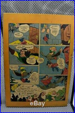 Four Color Comics #49 Walt Disney's Snow White Dell Golden Age Comics 1944 5.0