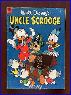 Four Color Comics #495 Dell 1953 3rd Uncle Scrooge Carl Barks Golden Age 4.0 VG