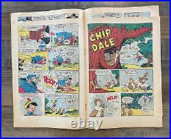 Four Color Comics 517 Chip n Dale DELL Chipmunks 1953 10c Rescue Rangers Movie