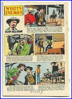 Four Color Comics #860 1957- Wyatt Earp- 1st issue Hugh O'Brian, Dell, 8.5 VF+