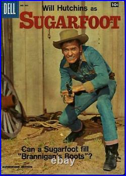 Four Color Comics #907 1958- Sugarfoot TV Photo cover Toth art VF
