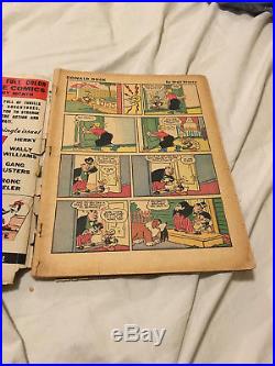 Four Color F. C. #4 1st Series Donald Duck #1 (Feb. 1940) First Donald Duck Comic