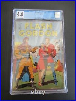 Four Color Flash Gordon #84 1st Ed Cgc Graded 4.0 Comic - Sept 1945