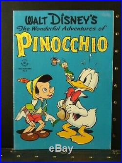 Four Color No 92 WALT DISNEY'S Pinocchio Dell 1945 Comic Walt Kelly