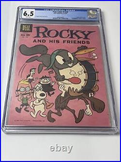 Four Color Series II #1128 CGC 6.5 (1960) 1st app Rocky and Bullwinkle