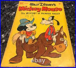 Four Color comics #352 Walt Disney's Mickey Mouse -Painted Valley, CGC7.0 File