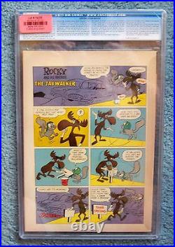 Four color#1128 CGC 9.4 cr-ow, 1st app. Rocky and Bullwinkle 8/60 Dell file copy