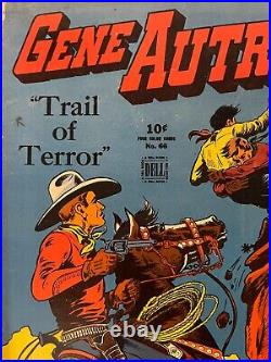 Gene Autry Four Color #66 (Dell Publishing, Western, Golden Age) 1944-1946 Comic