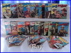 Gene Autry LOT Four Color 75! 59 Issues! 1946-1951 Dell Comics (s 11366)
