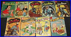 Gold-Bronze DELL & GOLD KEY TITLES 104pc Mid Grade Comic Lot GD-FN Four Color