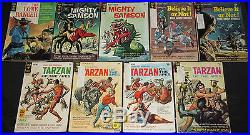 Gold-Bronze DELL & GOLD KEY TITLES 104pc Mid Grade Comic Lot GD-FN Four Color