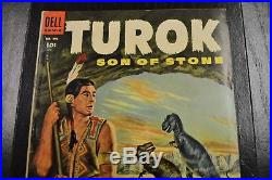 Golden Age Gem Four Color #596 Turok Son of Stone 1st Appearance Dec 1954, Dell