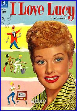 I LOVE LUCY #1 CGC 7.0 aka FOUR COLOR #535 CLASSIC 1950S TV SERIES DELL 1954