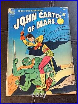 John Carter of Mars #375 Dell Comics Four Color 1952 low grade