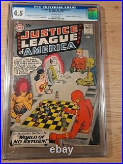 Justice League of America # 1, D. C. 1960, 1st app. Despero, Key SA, CGC 4.5