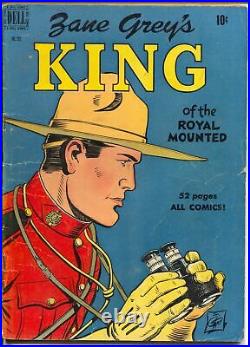 King of The Royal Mounted-Four Color Comics #283 1950-Dell-Zane Grey-RCMP-VG+