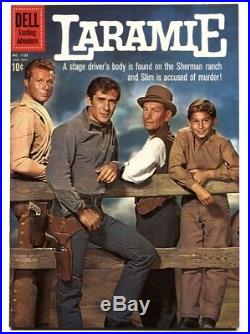 Laramie, Four Color Comics #1125 1960-Dell-TV photo cover-Robert Fuller-nm