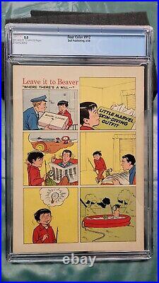 Leave It To Beaver Four Color Comics #912 Dell Cgc 8.0 1st App. Of The Beave
