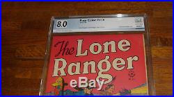 Lone Ranger, Dell Four Color #118 (1946) Pgx Graded 8.0