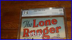 Lone Ranger, Dell Four Color #136 (1947) Pgx Graded 7.5