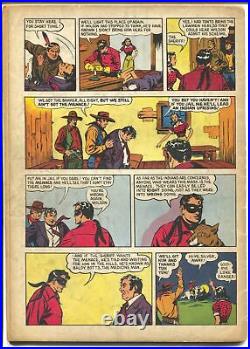 Lone Ranger-Four Color Comics #136-1946-Dell-red shirt & blue pants-VG