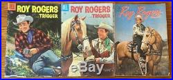 Lot Of 31 Roy Rogers Dell Golden Age Western Comic Books & Four Color 1947-1956
