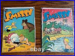 Lot of 11 Smitty Comics Dell Publishing Co, Inc 1945 No Reserve