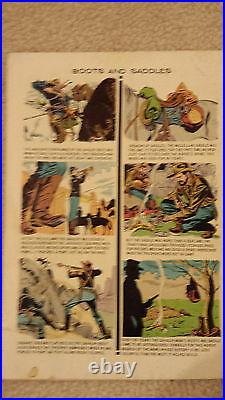 Lot of 2 Four Color Comics- Buffalo Bill Jr. #742 & Boots and Saddles #919 VF/NM