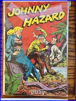 Lot of 4 Johnny Hazard Comics Best Books, Inc 1948-9 No Reserve